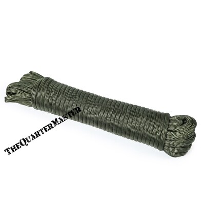 550 Paracord 100m Reel- Military Green