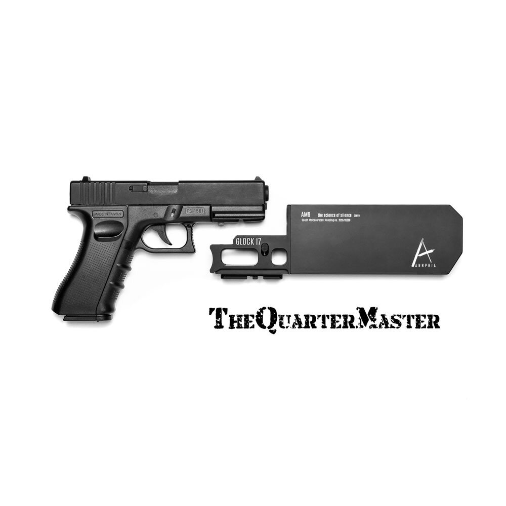 Annphia AM9 Monolithic Clip On Hand Gun Silencer