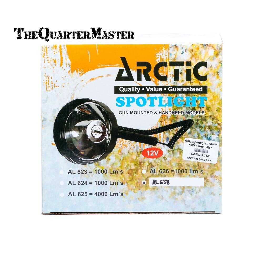 Arctic Spotlight 150mm/4000 Lumen. 55W + Arctic R