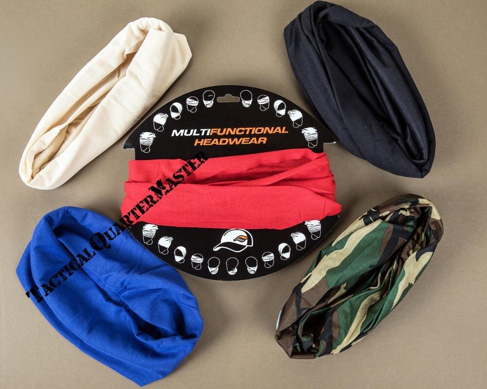 Multi-Functional Headwear:  Blue
