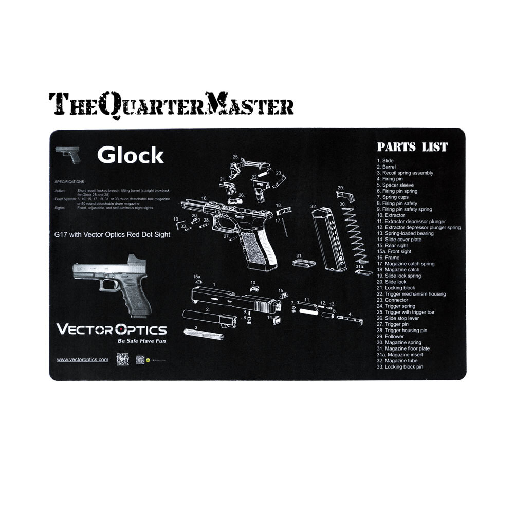Vector Optics Scbm-01 Glock Bench Mat