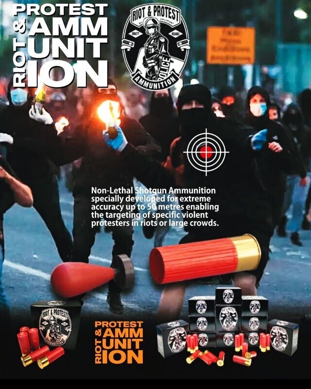 Accu Ammo Less Than Lethal 12g Baton X25