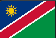Namibia Flag 40x60 mm with Velcro Namibia Flag 40x60 mm with Velcro