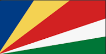 Seychelles Flag 40x60 mm with Velcro
