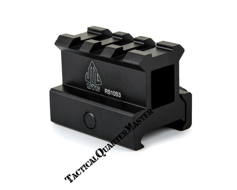 UTG High Profile 1" Riser Mount 3 Slot MT-RSX1S