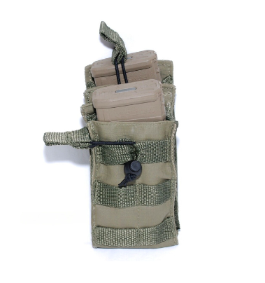 Bushveldt Single 556 Mag Pouch-Green