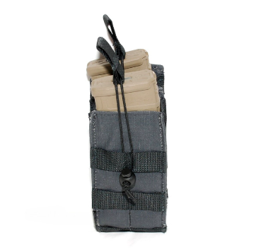 Bushveldt Single 556 Mag Pouch-Black