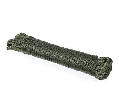 550 Paracord 100m Reel- Military Green