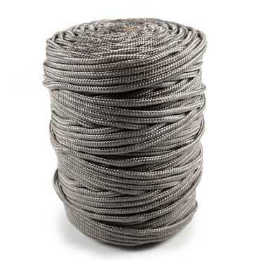 PP Round Braid 5mm x 100m Grey