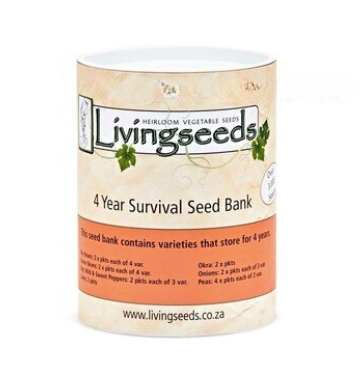 Living Seeds: 4 Year Seed Bank