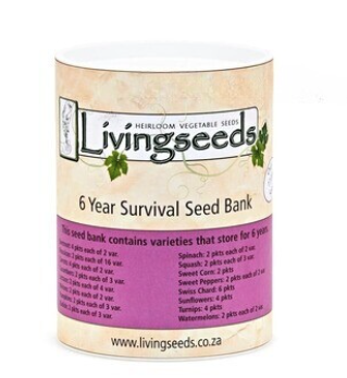 Living Seeds: 6 Year Seed Bank Living Seeds: 6 Year Seed Bank