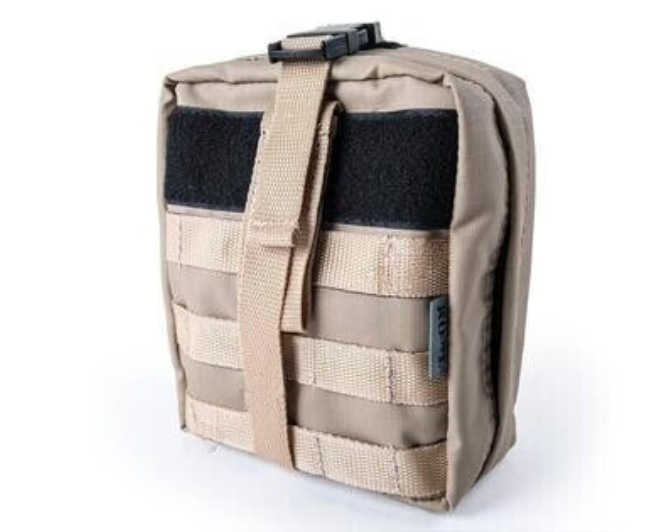 Individual First Aid Kit-Compact-Basic-Khaki