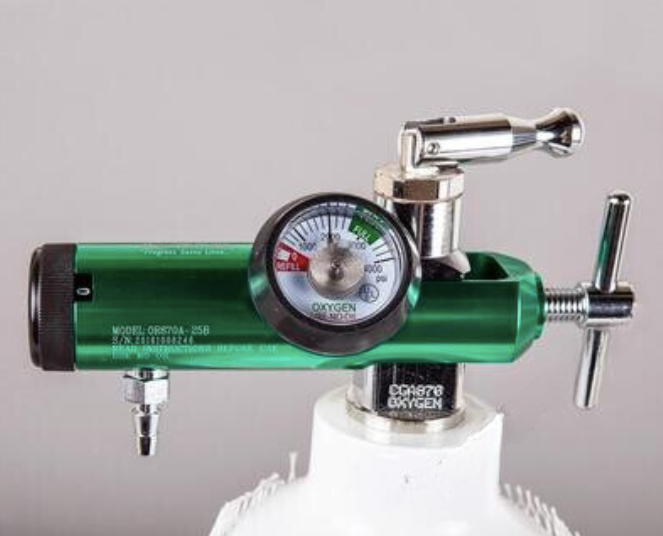 Oxygen Regulator: Pin Index 3000Psi