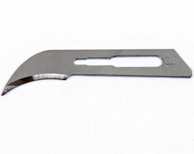 Scalpel Blades/ Surgical Blades No 12 (Pack of 10)