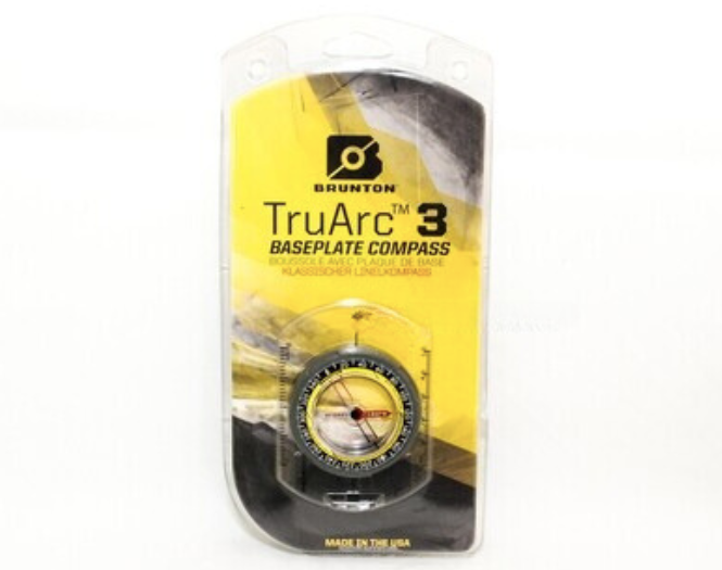 Brunton TruArc 3 Base Plate Compass