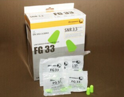 Dromex Disposable Earplug Uncorded