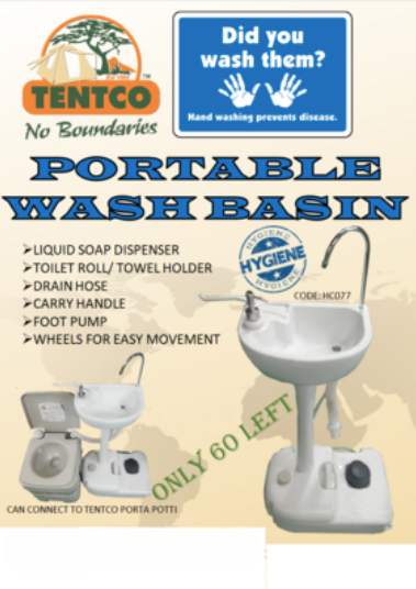 Tentco Wash Basin Portable