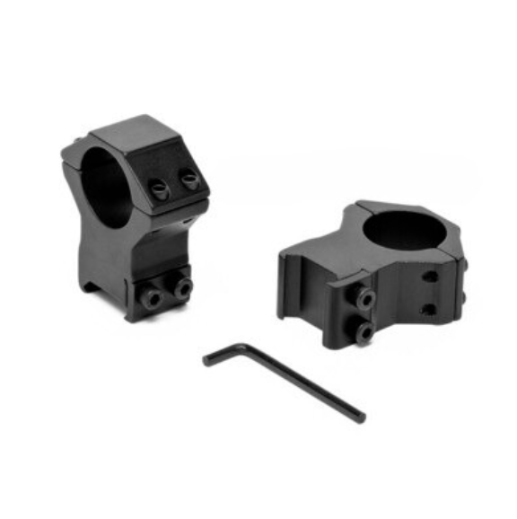 Aluminium 2PC 30mm High Rings