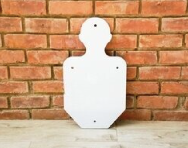 Humanoid Rifle Silhouette
