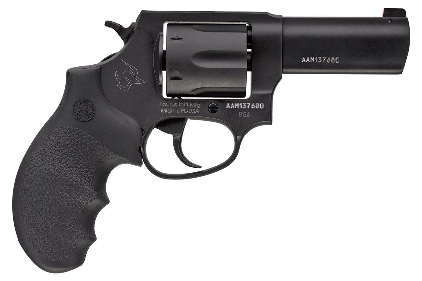 REVOLVER TRAINING GUN BLACK 21CM (RUBBER)