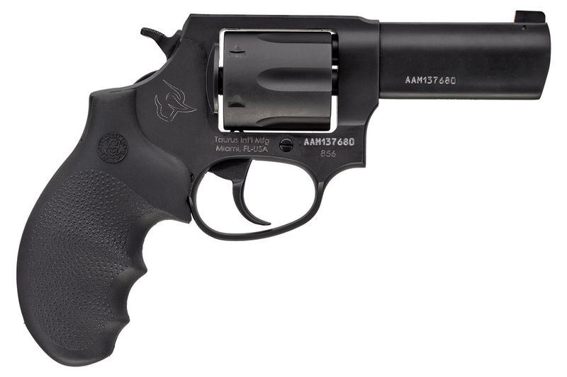 REVOLVER TRAINING GUN BLACK 21CM (RUBBER)