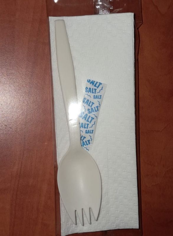 Spork 140mm and Serviette & Salt