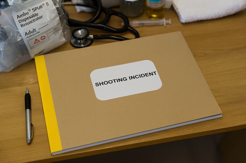 Shooting Incident Register 200 Page