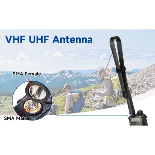 Folded Dual Band 47cm Antenna