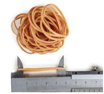 Elastic / Rubber Bands Size 14 Natural