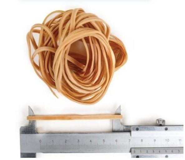 Elastic / Rubber Bands Size 32 Natural