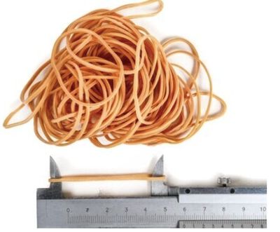 Elastic / Rubber Bands Size 16 Natural