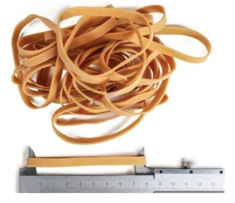 Elastic / Rubber Bands Size 64 Natural