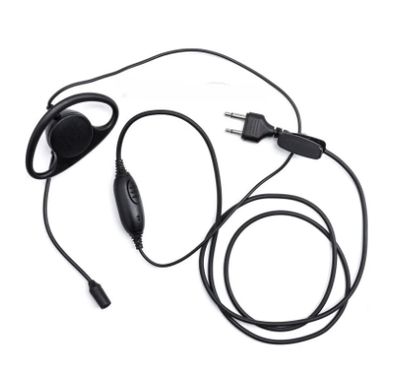 Covert Acc-"D" Shape + Mic Icom F3