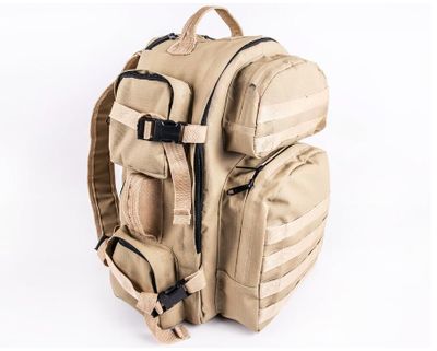 Bushveldt Patroller Large Tactical Bag: With Internal aluminium support: Khaki