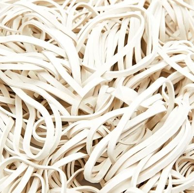 Elastic / Rubber Bands  Size 32 White