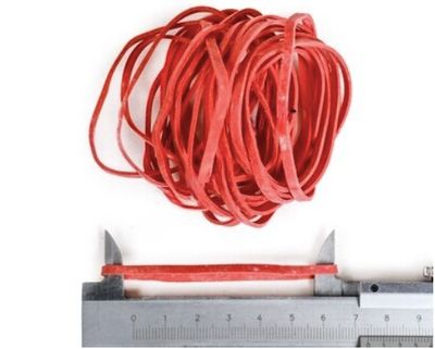 Elastic / Rubber Bands Size 32 Red