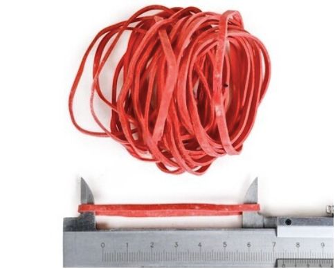 Elastic / Rubber Bands Size 32 Red