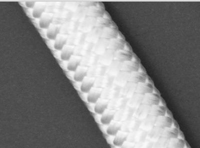 ​Rope Round Braid 10mm Ø White PES