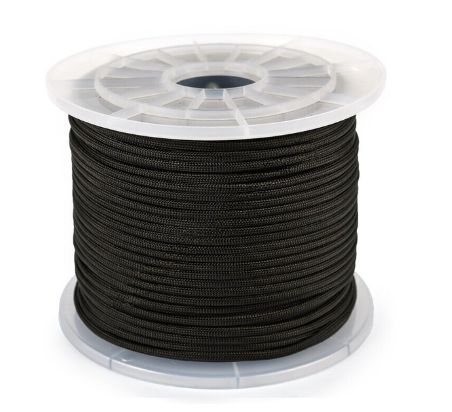 550 Paracord 100m Reel-Black