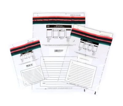 Tamper Proof Evidence Bags A5 - Pack of 10