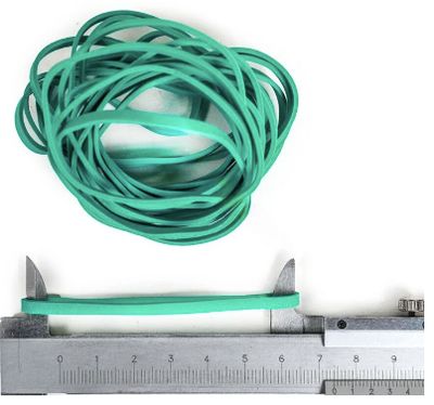 Elastic / Rubber Bands  Size 32 Green