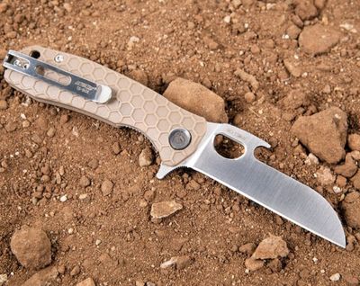 Honey Badger Tong Large Tan