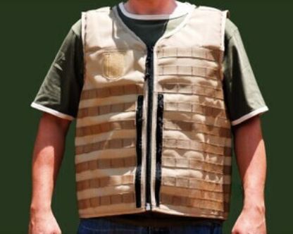 Tactical Vest-Sand -2XL/3XL