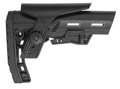 AK Alpha-CP Buttstock Mill spec W/Cheek Riser