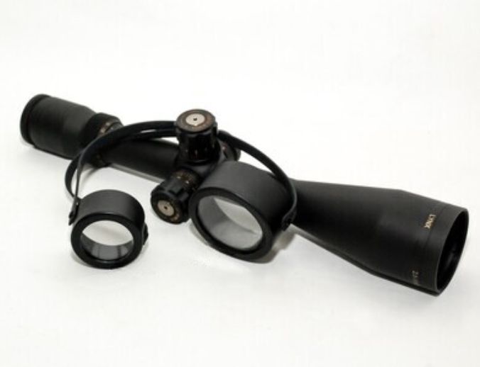 Lynx LX2 2.5-15 X 50 with Tactical Turrets and Mil Dot Reticle