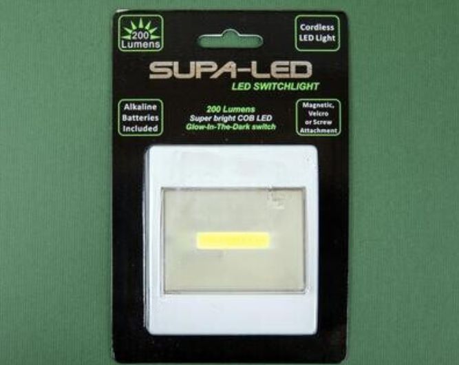 SUPA-LED Switch Light: Cordless