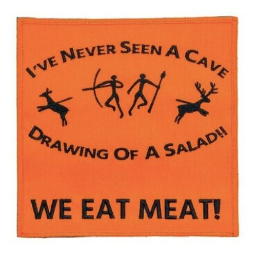 We Eat Meat - 21cm x20cm+Velcro