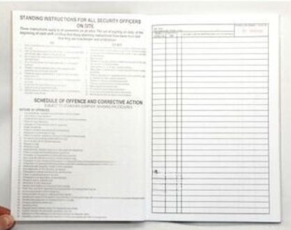 Occurrence Book 400 Pages