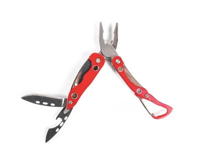Enlan 7 Function Carabiner multi-tool Red