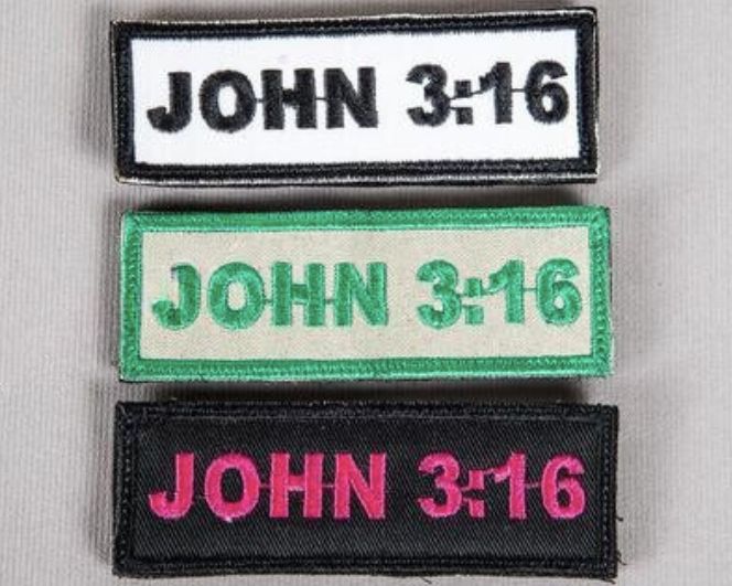 Badge John 3:16